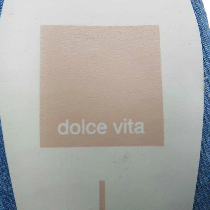 Recurate PAILY HEELS DK BLUE DENIM - Re:vita RESALE