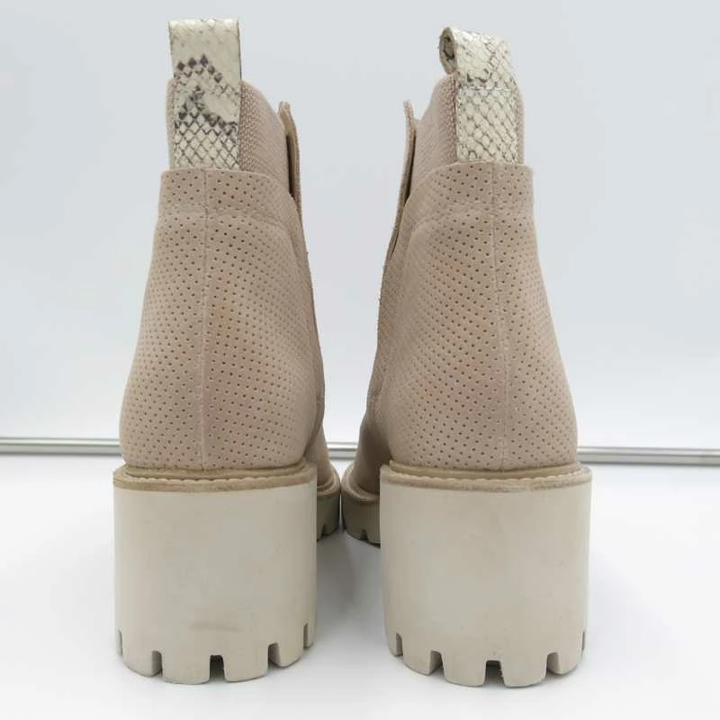 Recurate HUEY BOOTIES BLUSH SUEDE - Re:vita RESALE