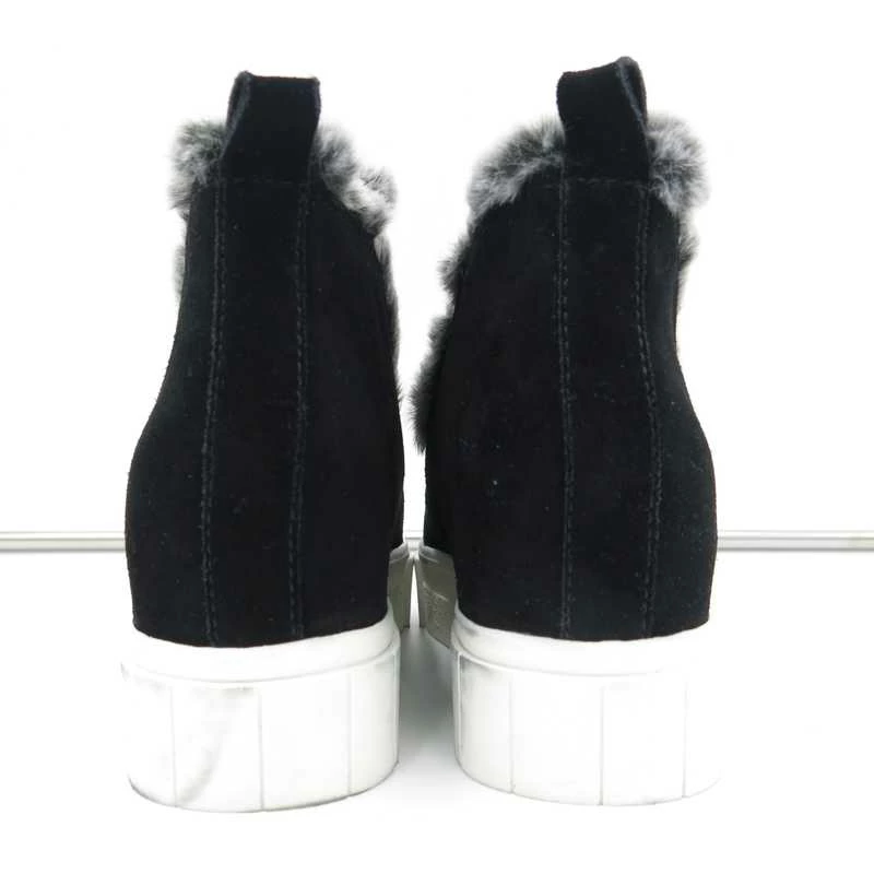 Recurate ZALI SNEAKERS BLACK SUEDE Re:vita