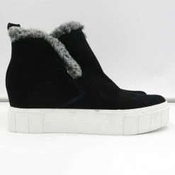 Recurate ZALI SNEAKERS BLACK SUEDE Re:vita