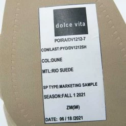 Recurate POIRA HEELS DUNE SUEDE Re:vita RESALE