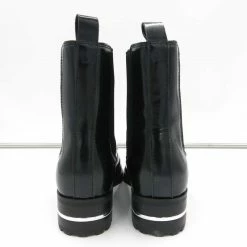 Recurate NATINA BOOTIES BLACK BOX LEATHER - Re:vita
