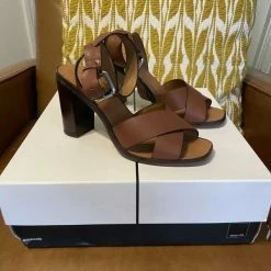Recurate RESALE NALA HEELS IN BROWN - Re:vita