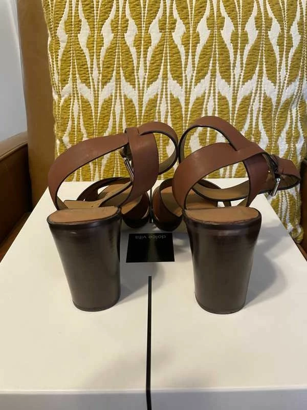 Recurate RESALE NALA HEELS IN BROWN - Re:vita