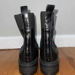 Recurate RESALE LINZA BOOTS BLACK LEATHER - Re:vita