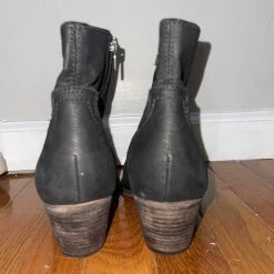 Recurate SILMA BOOTIES BLACK LEATHER Re:vita