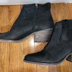 Recurate SILMA BOOTIES BLACK LEATHER Re:vita