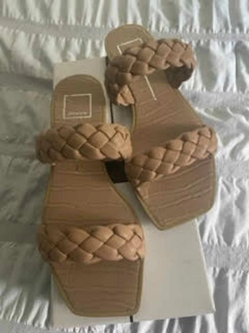 Recurate INDY WIDE SANDALS IN CAFE STELLA - Re:vita