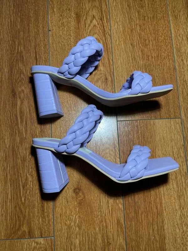 Recurate RESALE PAILY HEELS IN LAVENDER STELLA - Re:vita