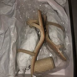 Recurate NOLES WIDE HEELS DUNE SUEDE - Re:vita