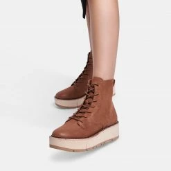 Recurate TIG BOOTS DK BROWN NUBUCK RESALE