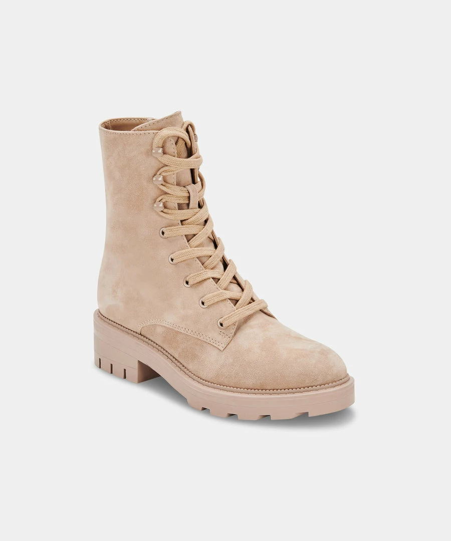 Recurate CLEAR LOTTIE BOOTS DUNE SUEDE
