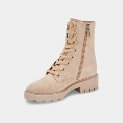 Recurate CLEAR LOTTIE BOOTS DUNE SUEDE